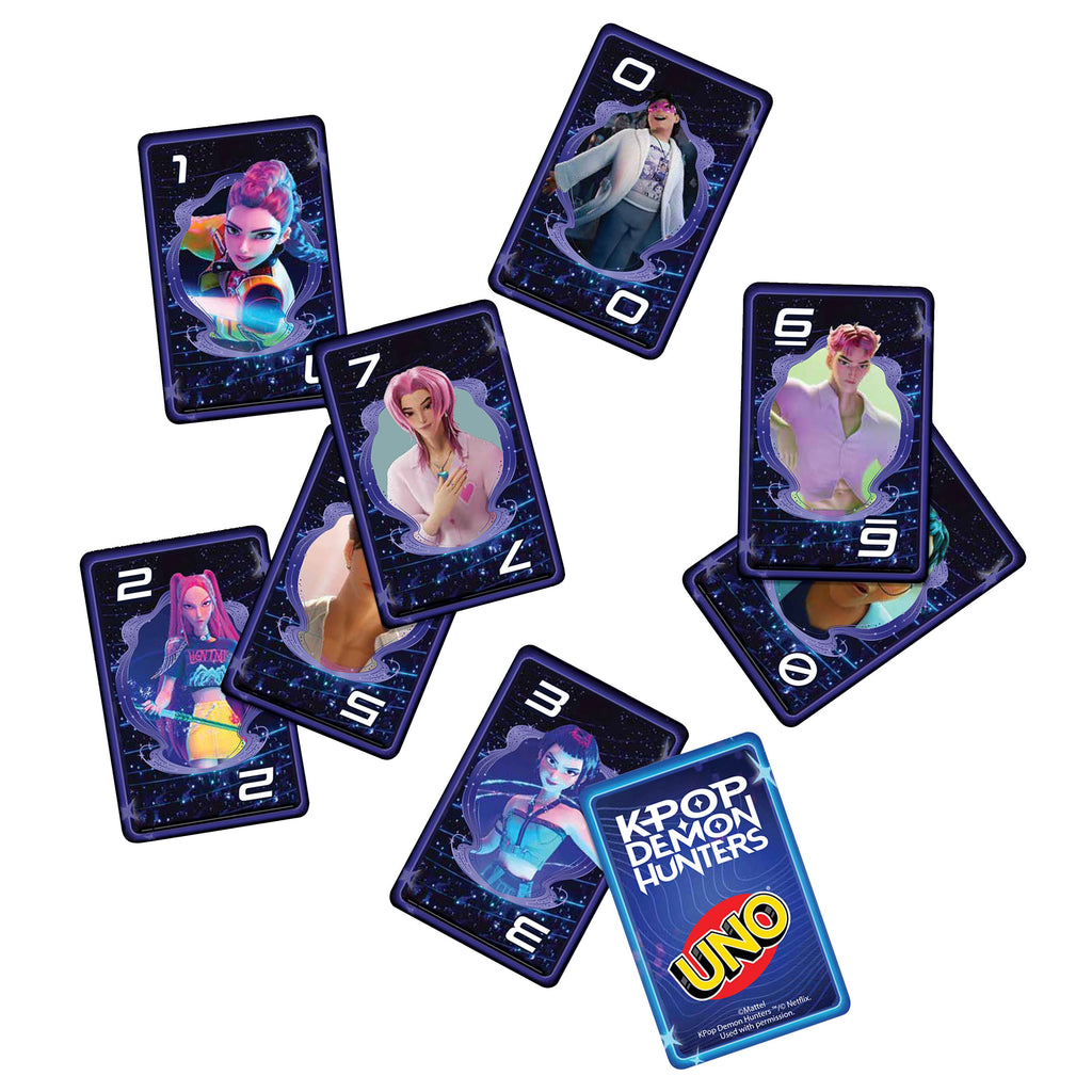 Jeu de Cartes Uno KPop demon Hunters
