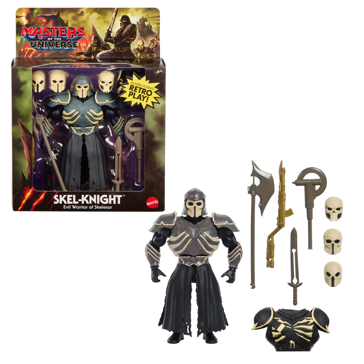 Masters Of The Universe 2026 Movie Origins Deluxe Skel-Knight Action Figure Toy