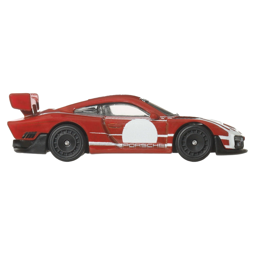 Hot Wheels Premium Kultowe auta 2-pak Porsche 935 + Porsche 935 Samochody 1:64 Zestaw autek Zabawki 3+
