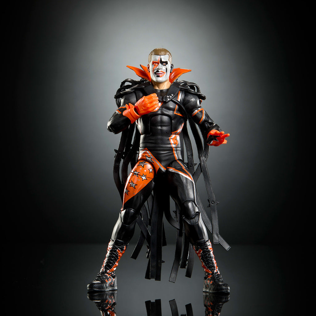 WWE Elite Collection Premium Live EVent Stardust Action Figure Set, Wrestlemania Collectible