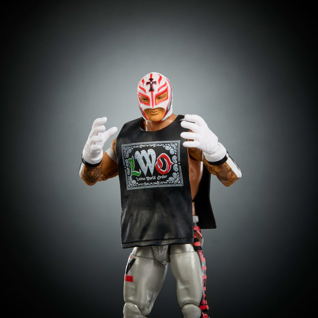 WWE Elite Rey Mysterio Action Figure, Series #125 Set, 6-Inch Collectible With Articulation & Accessories