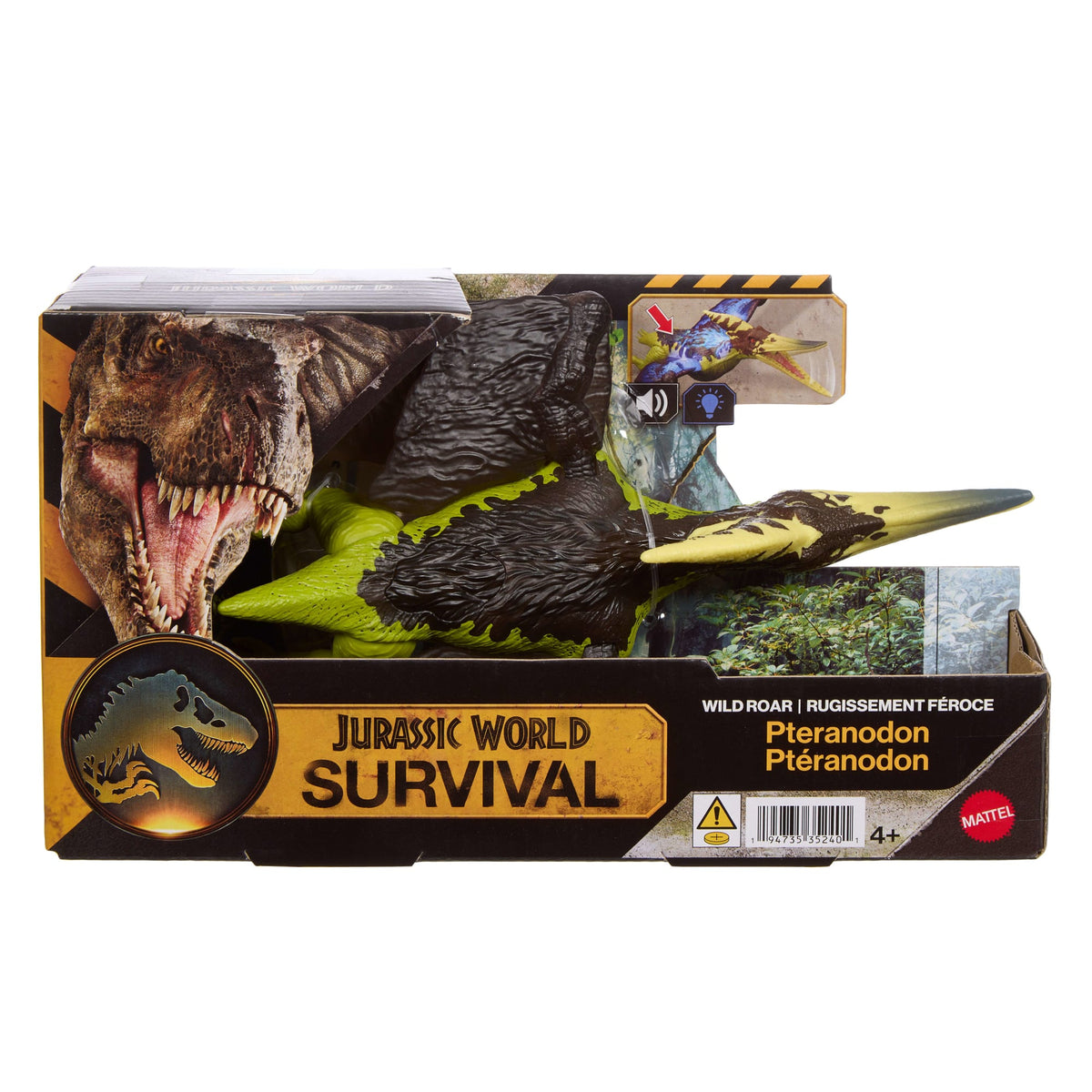 Jurassic World Figurine Ptéranodon Rugissement Féroce