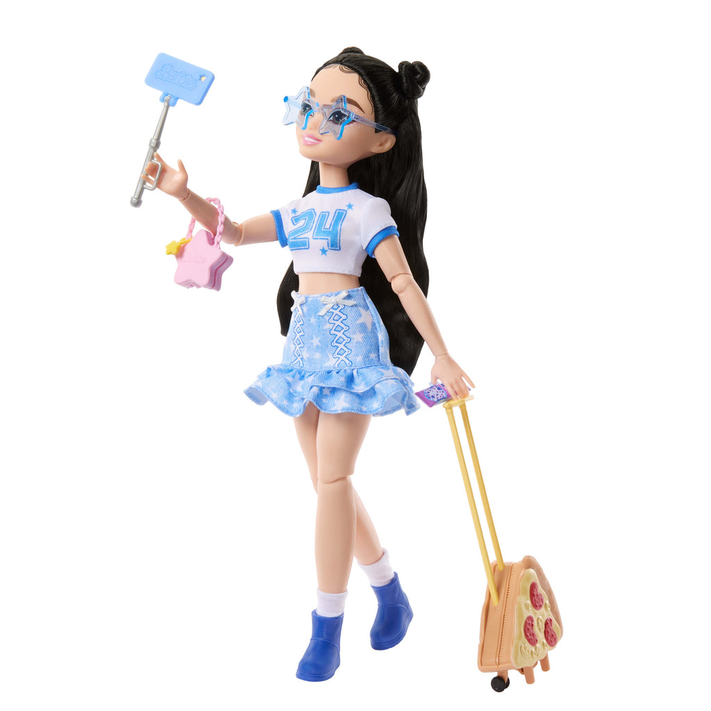 Barbie Dream Besties Weekend Getaway Renee Fashion Doll With 7 Travel Themed Accessories