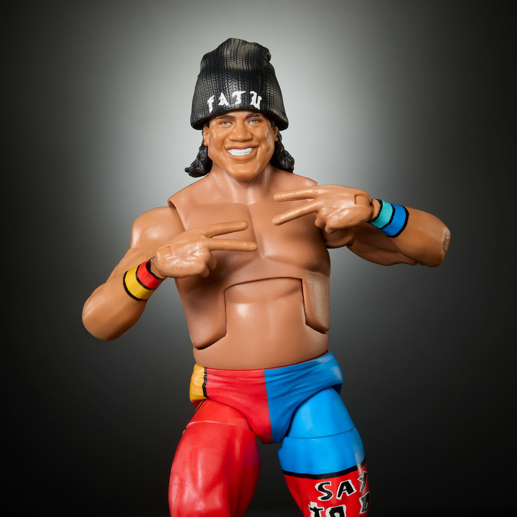 WWE Monday Night War Elite Collection Fatu Action Figure & Accessories 6-inch Collectible Set