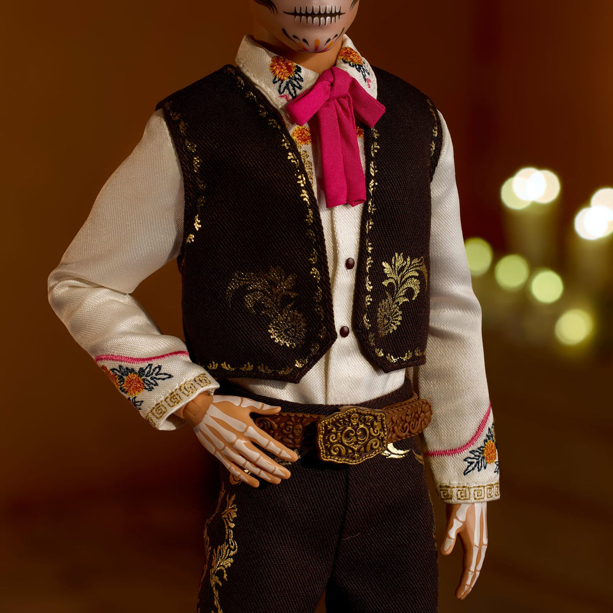 Barbie Signature Día De Muertos 2025 Collectible Ken Doll in Suit And Sombrero