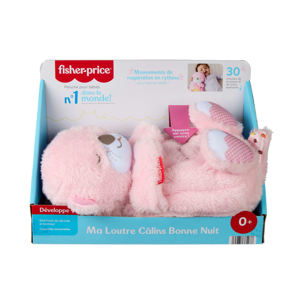 Fisher-Price Baby Brinquedo para Bebês FP Nutria Rosa Hora De Dormir