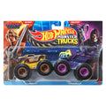 Hot Wheels Monster Trucks Veículo de Brinquedo Masters of the Universe Pacote com 2 autos