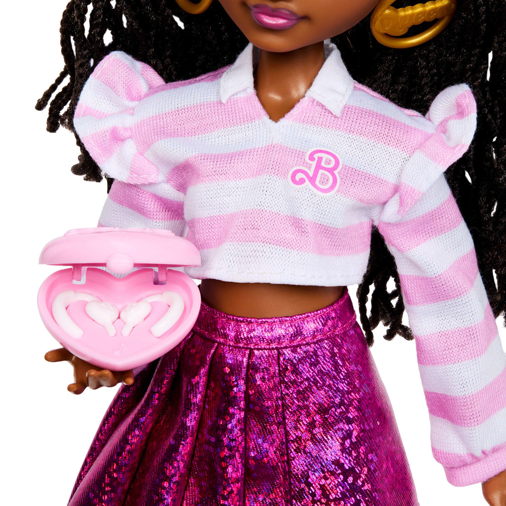 Barbie Dream Besties Barbie “Brooklyn” Doll & Accessories, Posable Fashion Doll & Themed Pieces