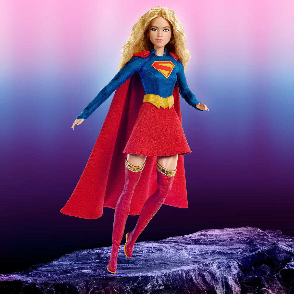Barbie Signature DC Supergirl Fashion Doll, Super Hero Costume With Cape
