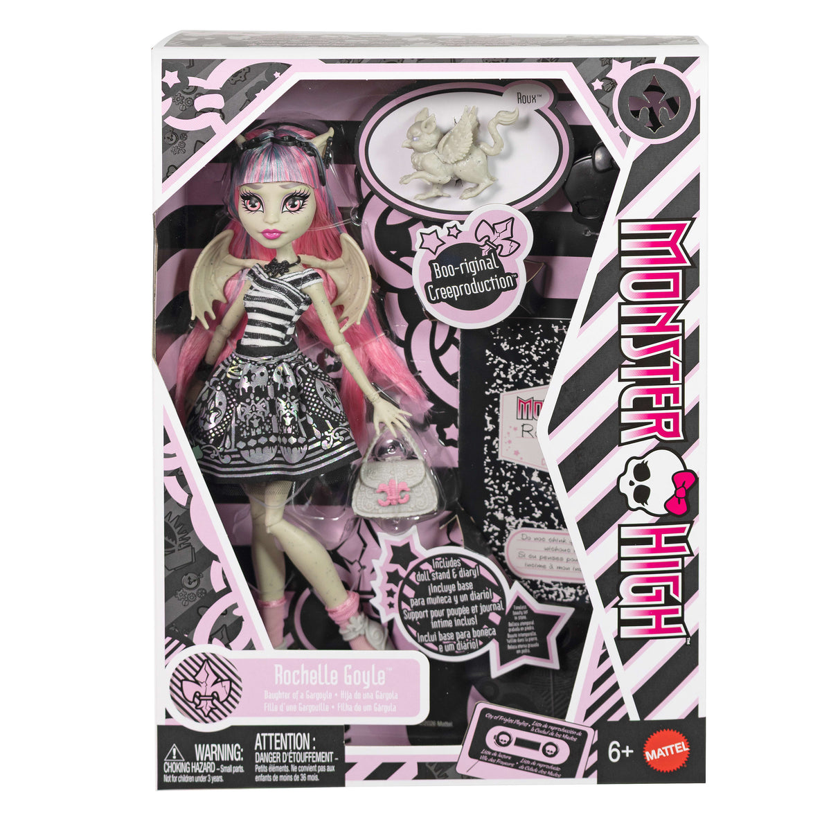 Monster High Skullector Muñeca de Colección Rochelle Creeproduction