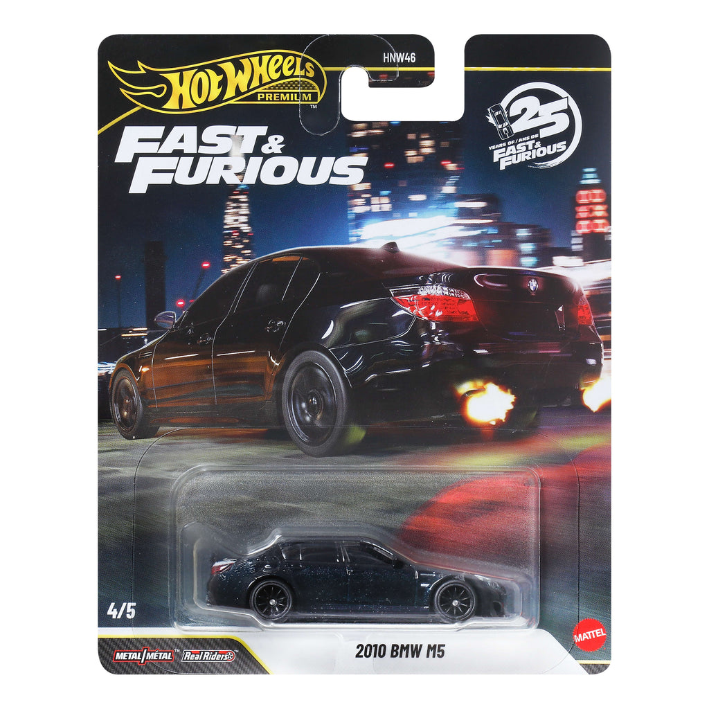 Hot Wheels Collector Veículo de Coleção Carro Velozes e Furiosos BMW M5 (E60)