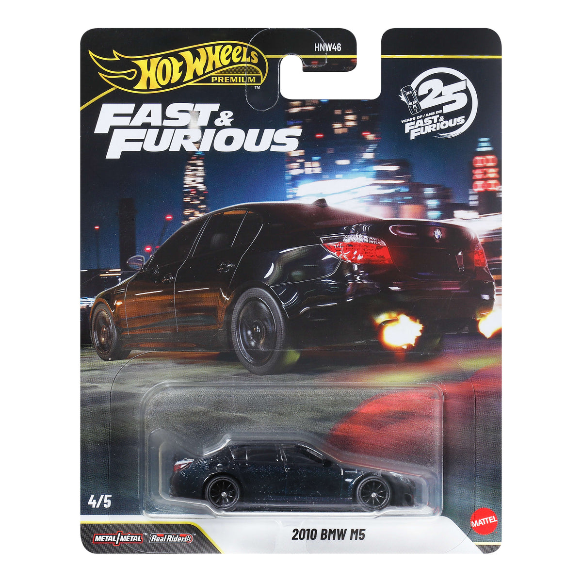 Hot Wheels Collector Veículo de Coleção Carro Velozes e Furiosos BMW M5 (E60)