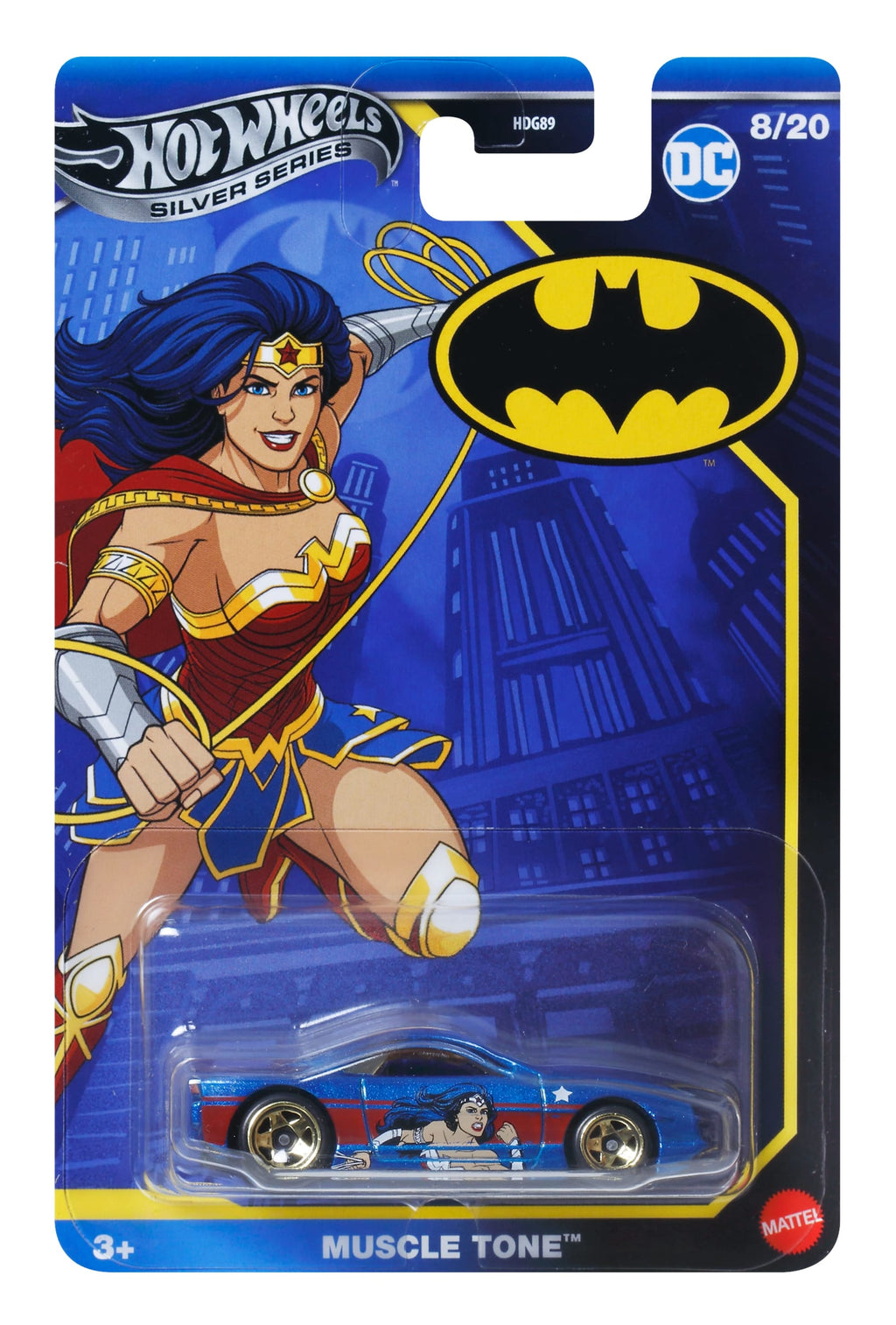 Hot Wheels Collector Veículo de Brinquedo Batman Muscle Tone