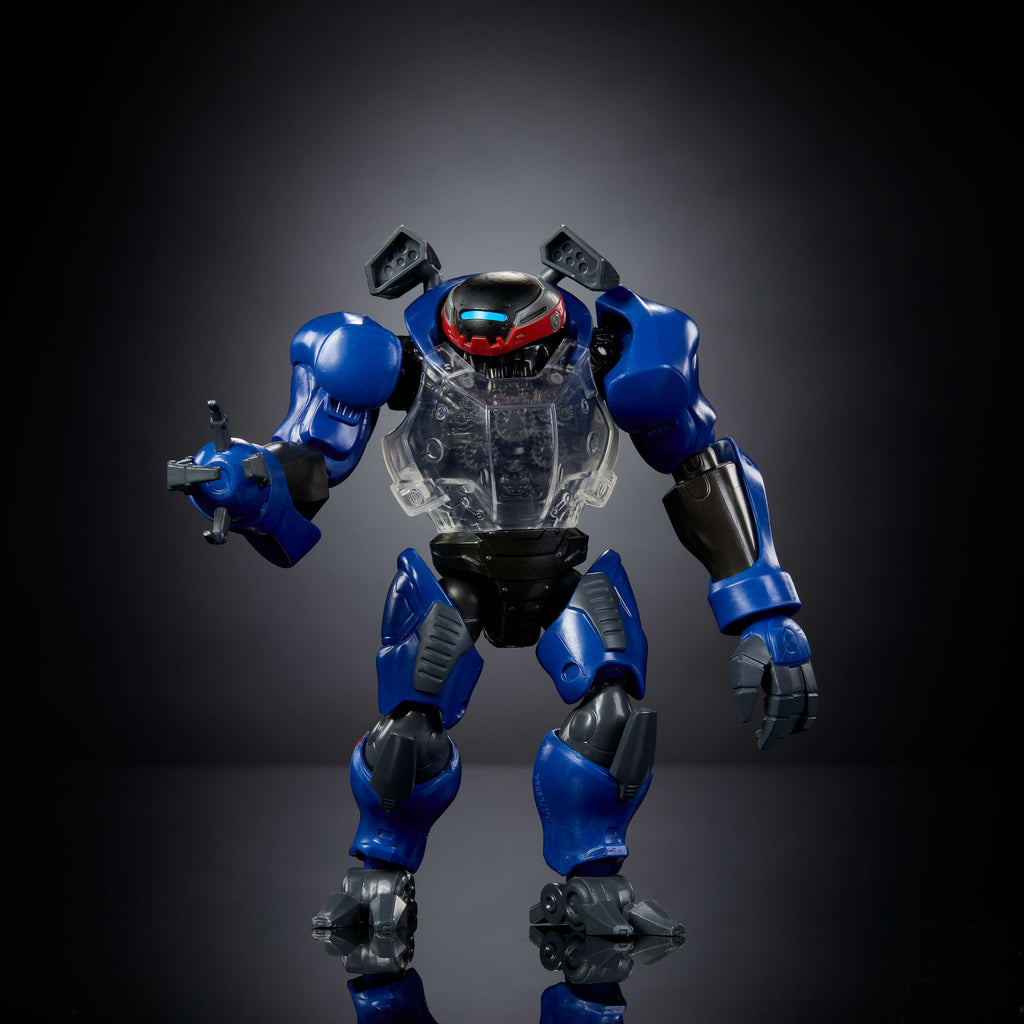 Masters Of The Universe 2026 Movie Origins Deluxe Roboto Action Figure Toy, Mechanical Warrior