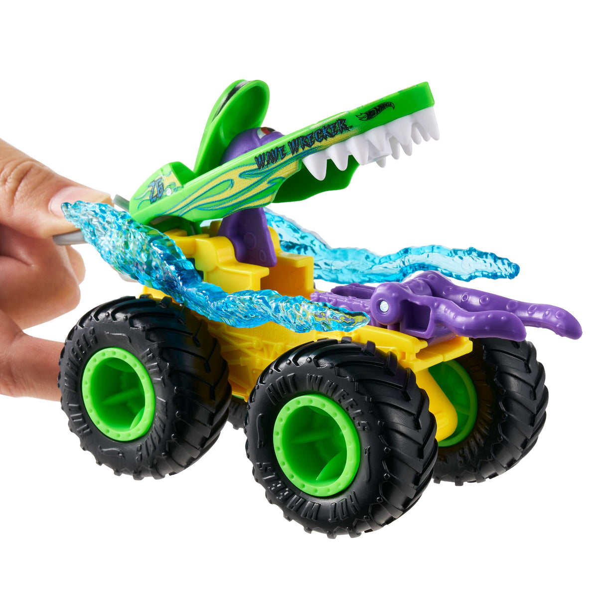 Hot Wheels Monster Trucks Attack Pack Vehicle With Special Action Feature