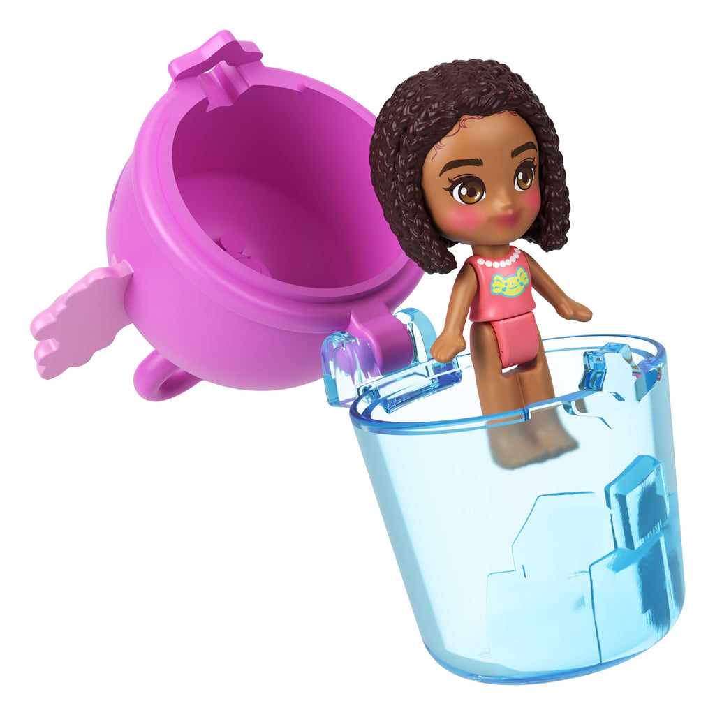 Polly Pocket Conjunto de Brinquedo Compacto Axolote