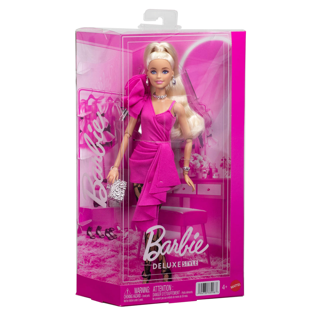 Barbie Style Boneca Deluxe Style Meias Preto e Rosa