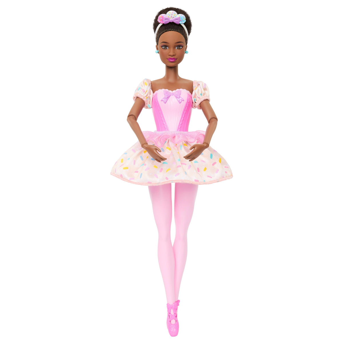 Barbie in The Nutcracker Land Of Sweets Ballerina Nikki Doll With Black Hair With Tutu And Candy Themed Accessories