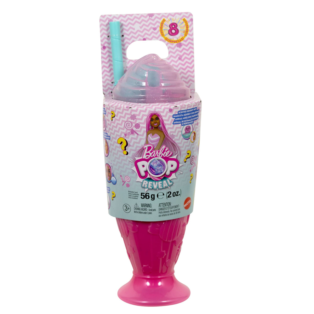 Barbie Pop Reveal Muñeca Dulces Sorpresas Caramelos