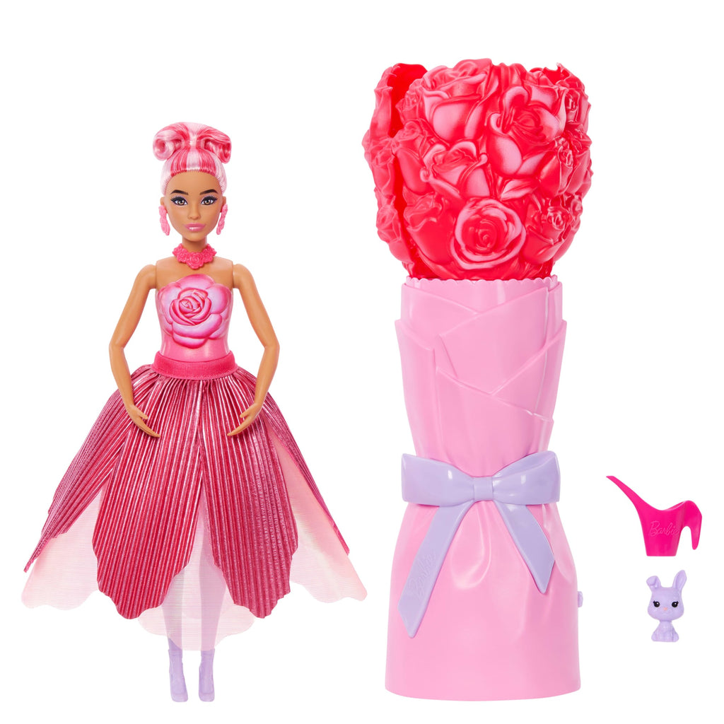 Barbie Reveal Petal Pop Rosa Vermelha