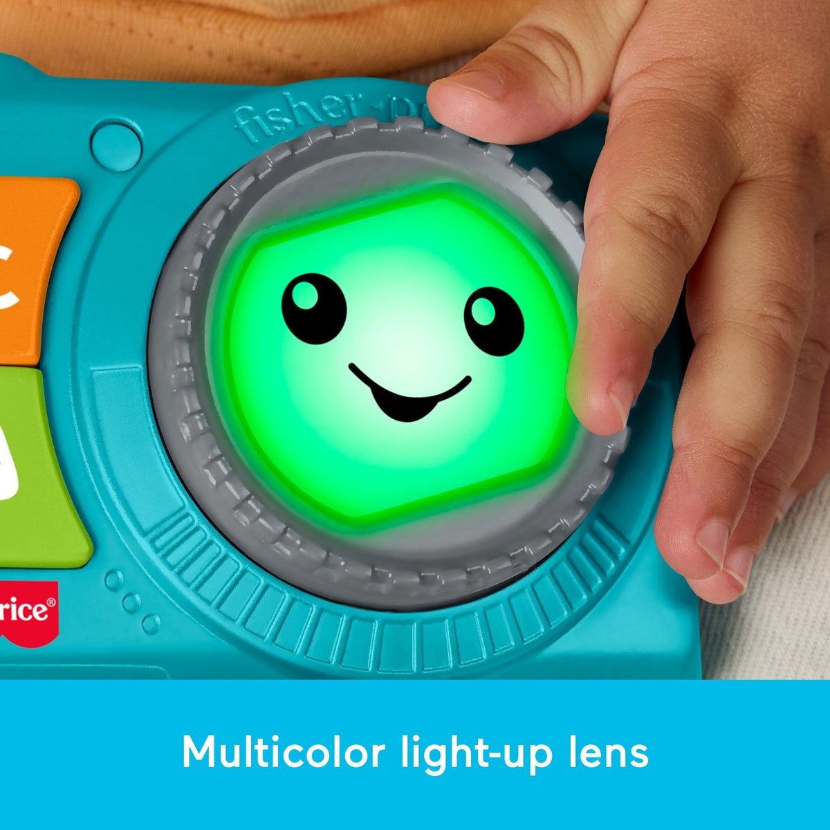 Fisher-Price Laugh & Learn Light-Up Camera Musical Baby & Toddler Learning Toy