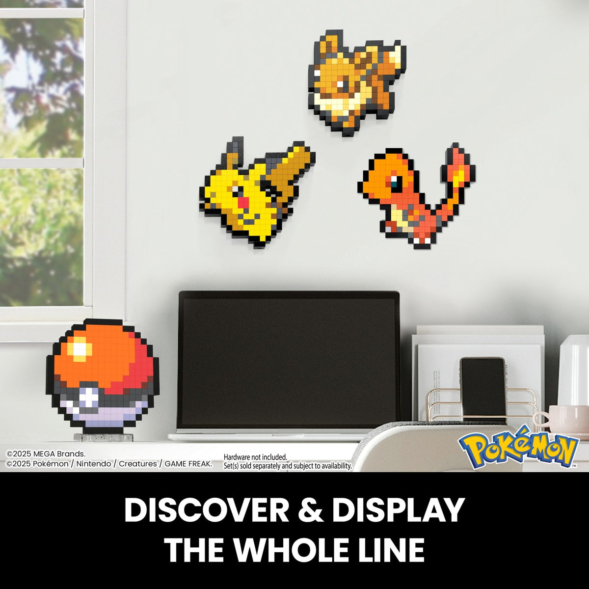 MEGA Pokémon Poké Ball Building Toy Kits (381 Pieces) For Collectors