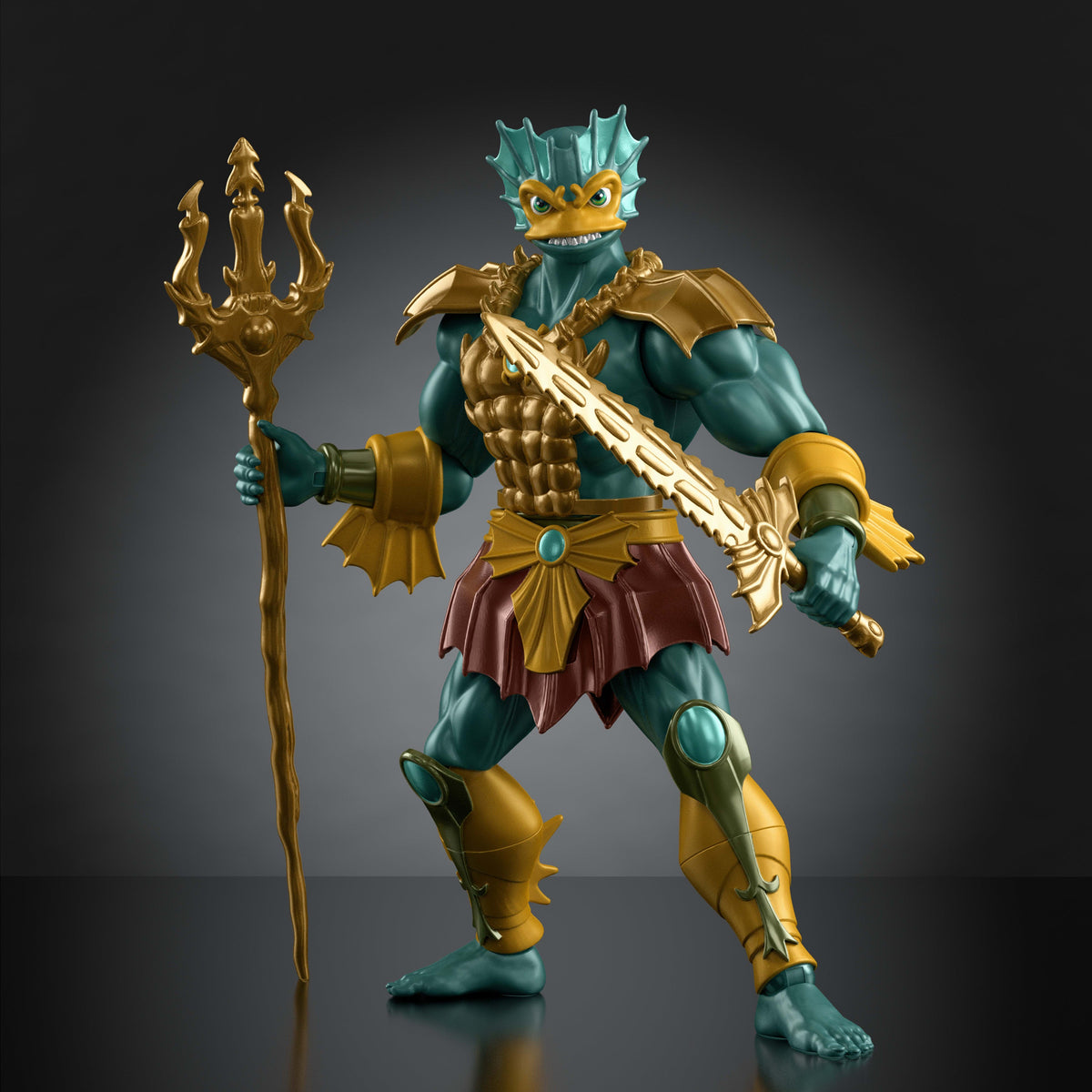 Masters Of The Universe Origins 200X Cartoon Collection Mer-Man 5.5 Inch Action Figure MOTU Toy
