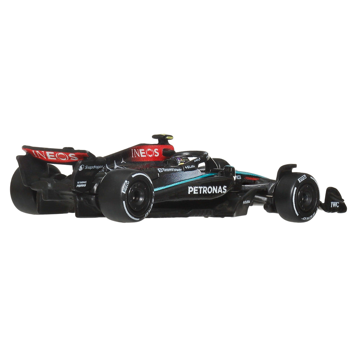 Hot Wheels Collector Veículo de Coleção Equipe Mercedes-AMG PETRONAS Formula 1 Lewis Hamilton