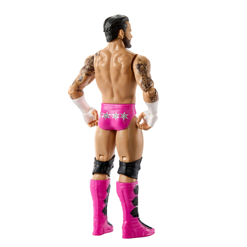 WWE Cm Punk Action Figure, Main EVent Series #164, 6-inch Collectible With Articulation