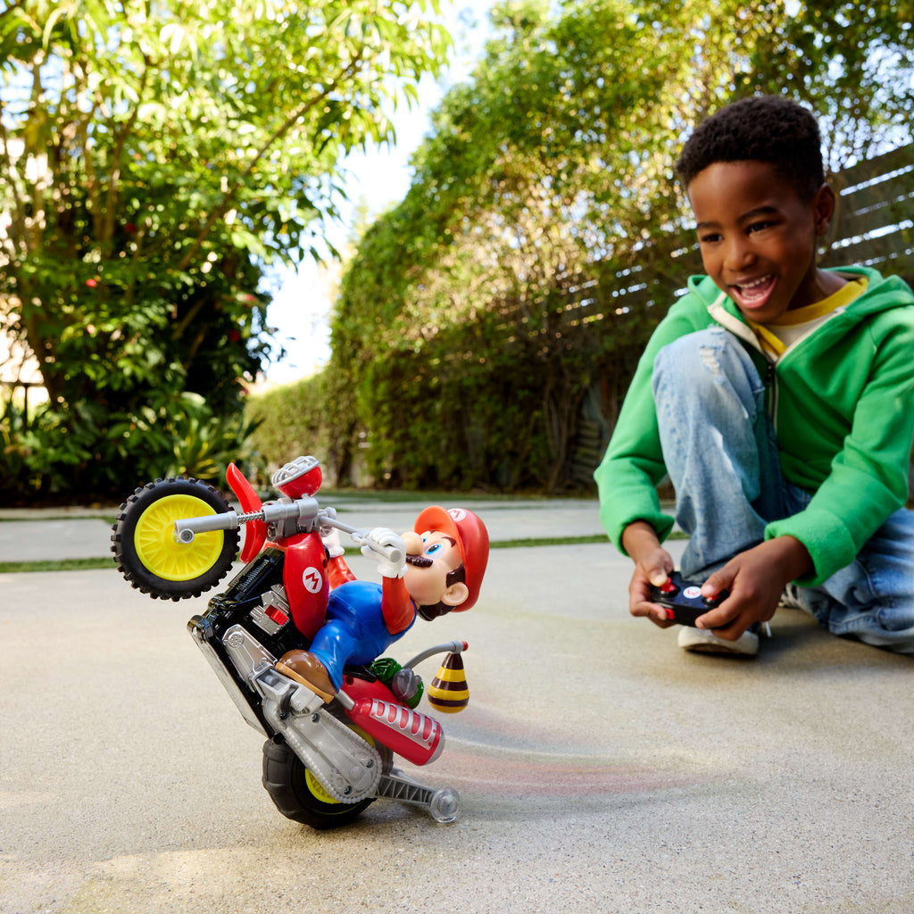 Hot Wheels-Motocross Mario Kart Télécommandée-Véhicule