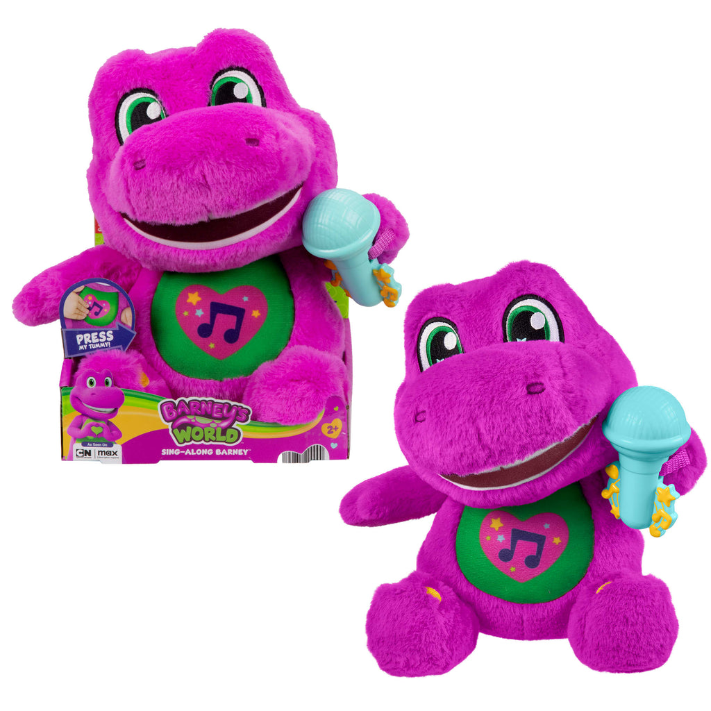 Fisher-Price Barney’S World Peluche Barney Chantant