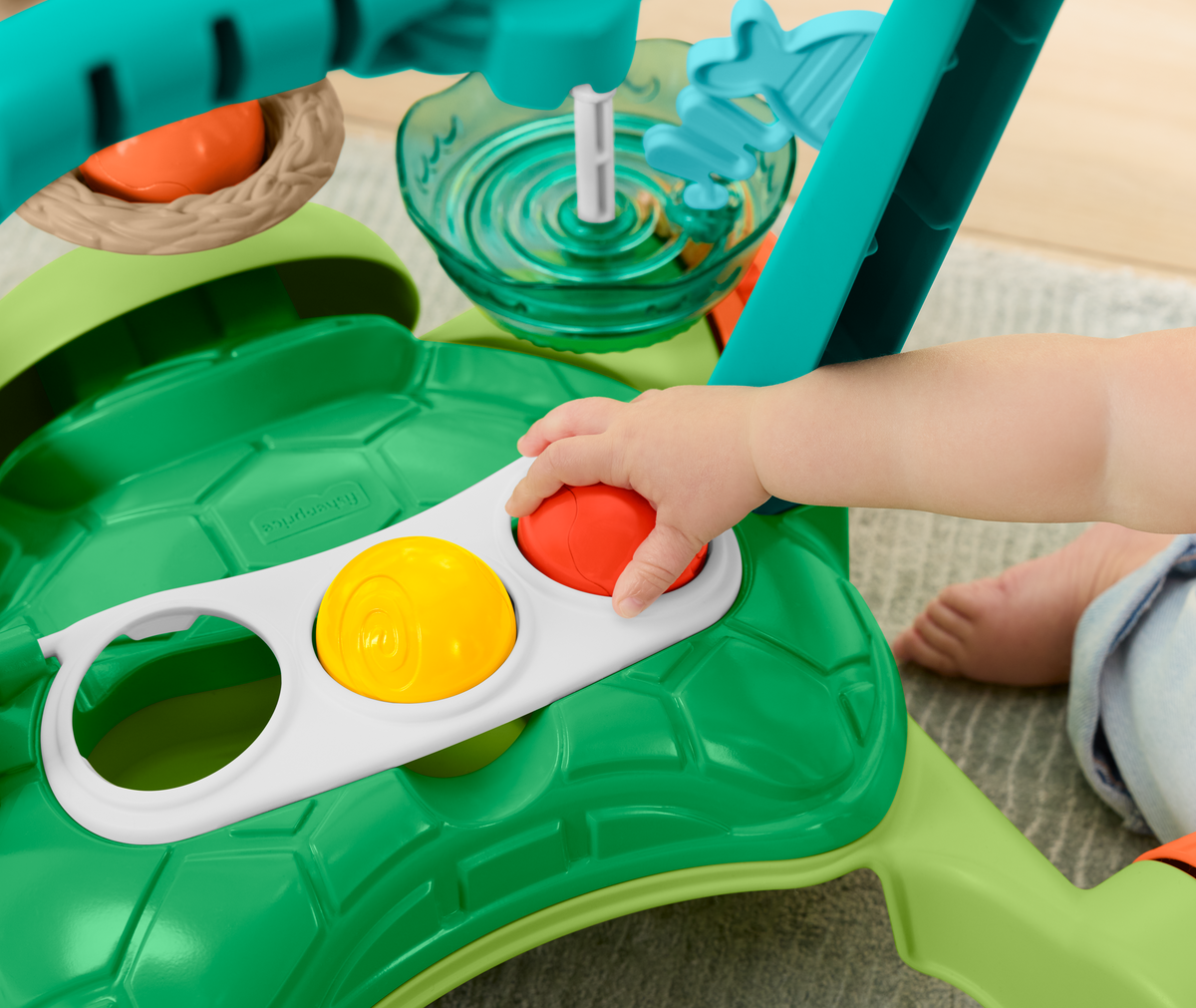 Fisher-Price Brinquedo para Bebês Andador Tartaruga Primeiros Passos
