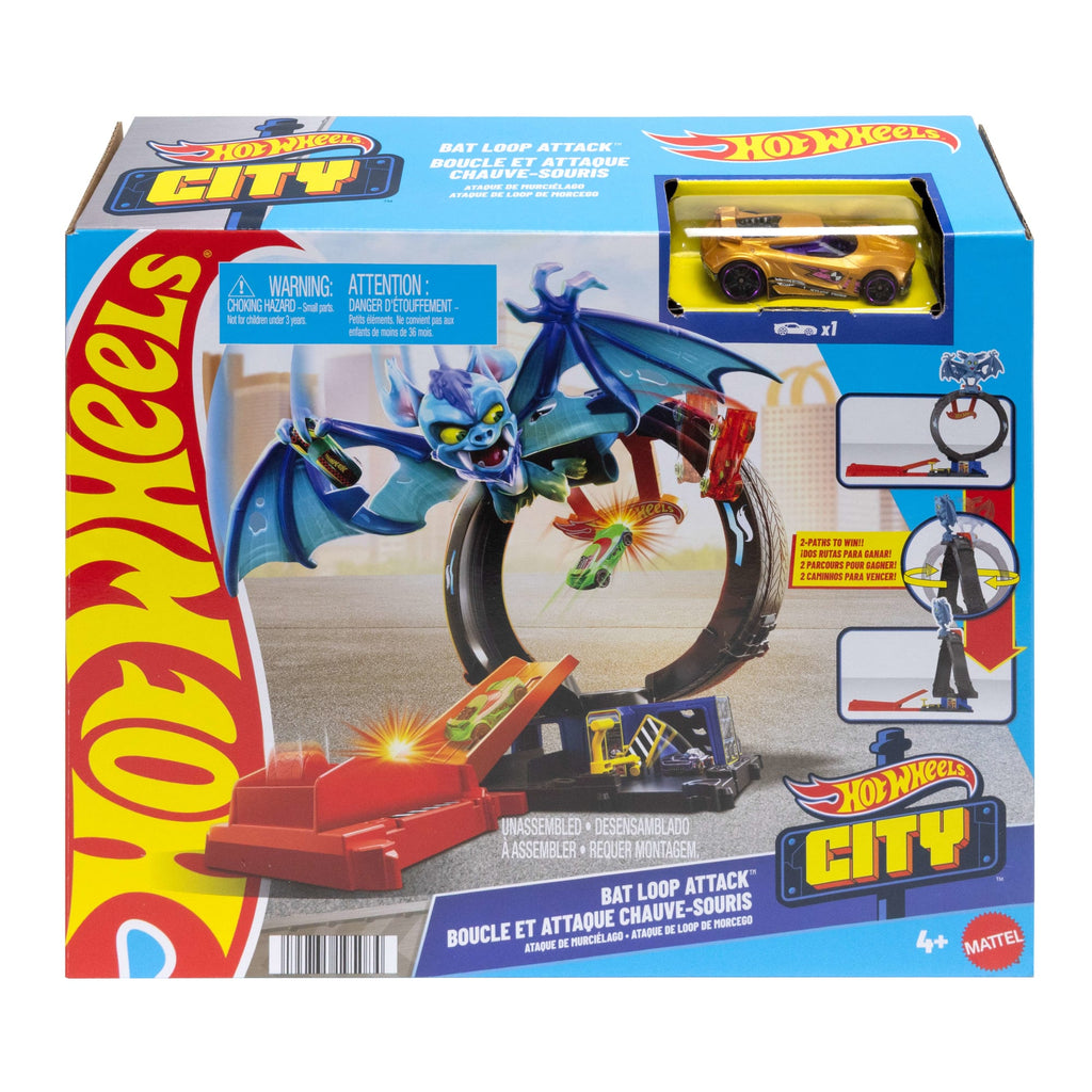 Hot Wheels Looping et Attaque Chauve Souris
