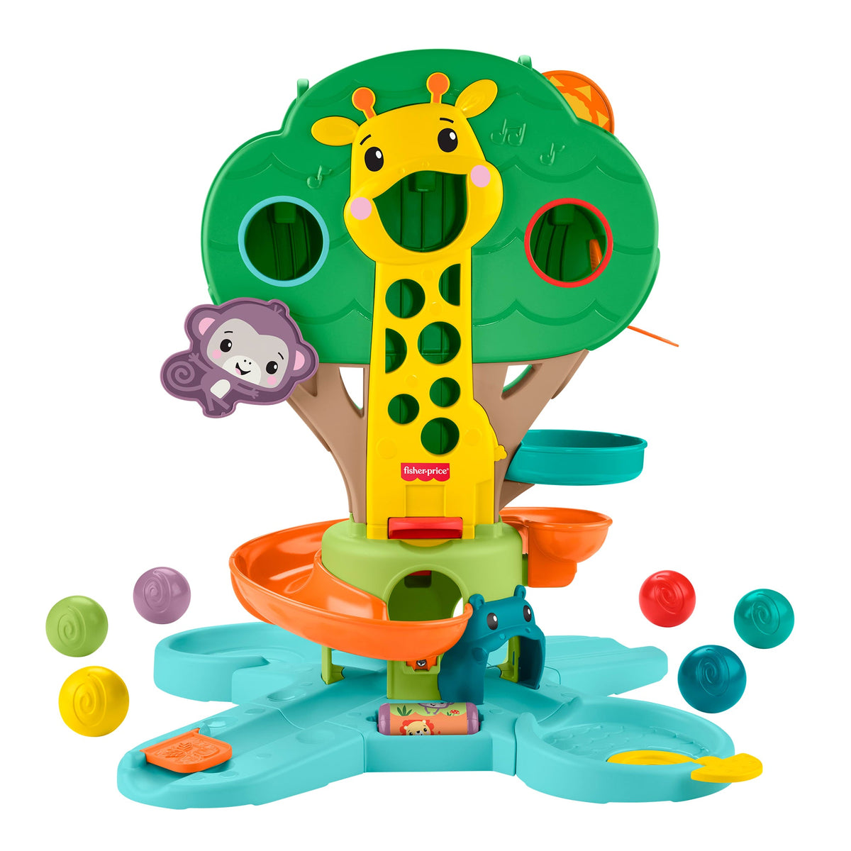 Fisher-Price Infant-Learning Juguete para Bebés Arbol de Actividades 2 en 1