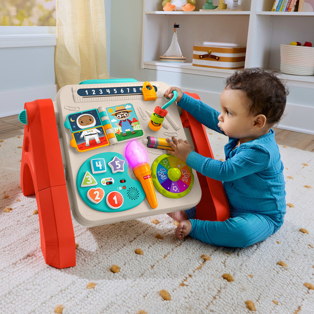 Fisher-Price® Rires et Éveil Table D’Activités et Chevalet 4 en 1