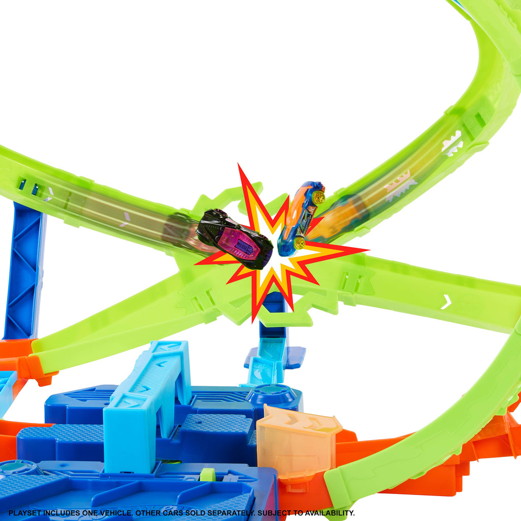 Hot Wheels-Piste Crash Hypersphère-Voiture 1/64