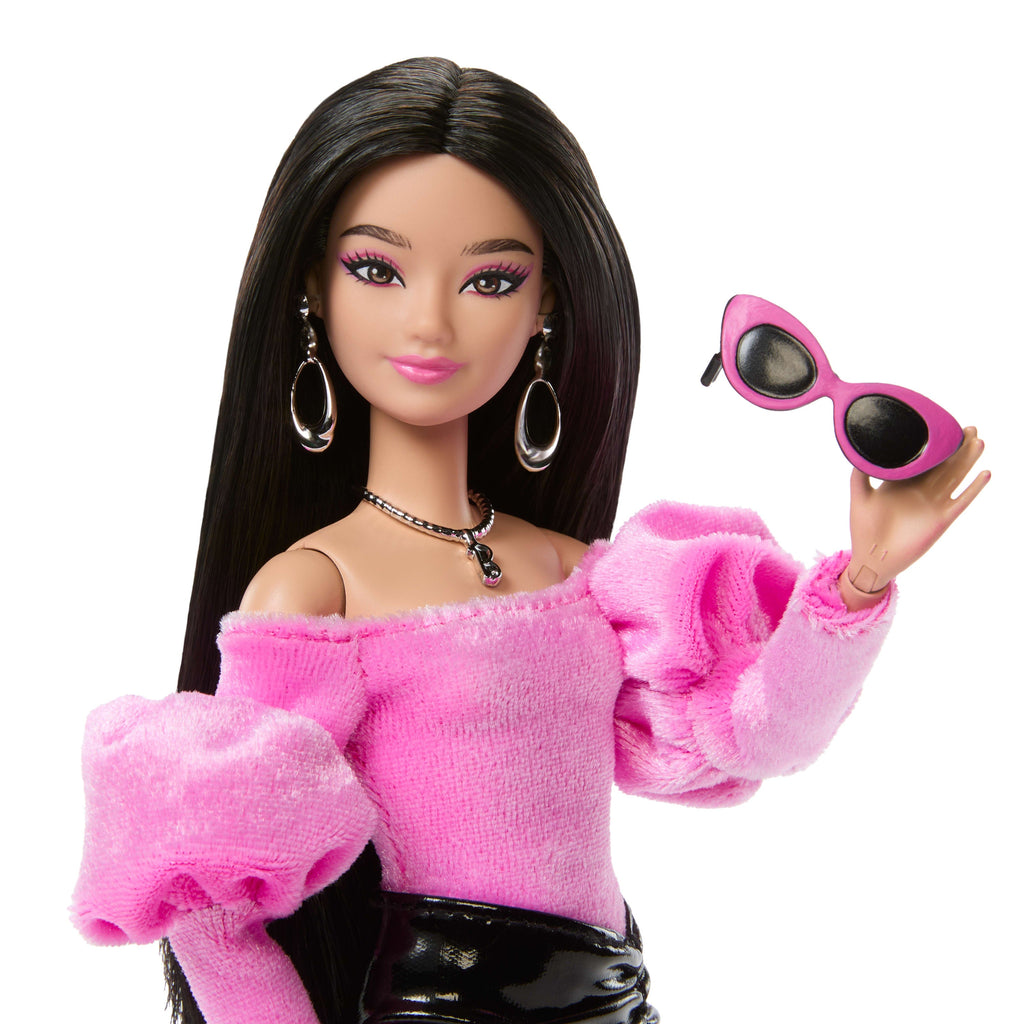 Barbie Style Boneca Deluxe Style Vestido de um ombro