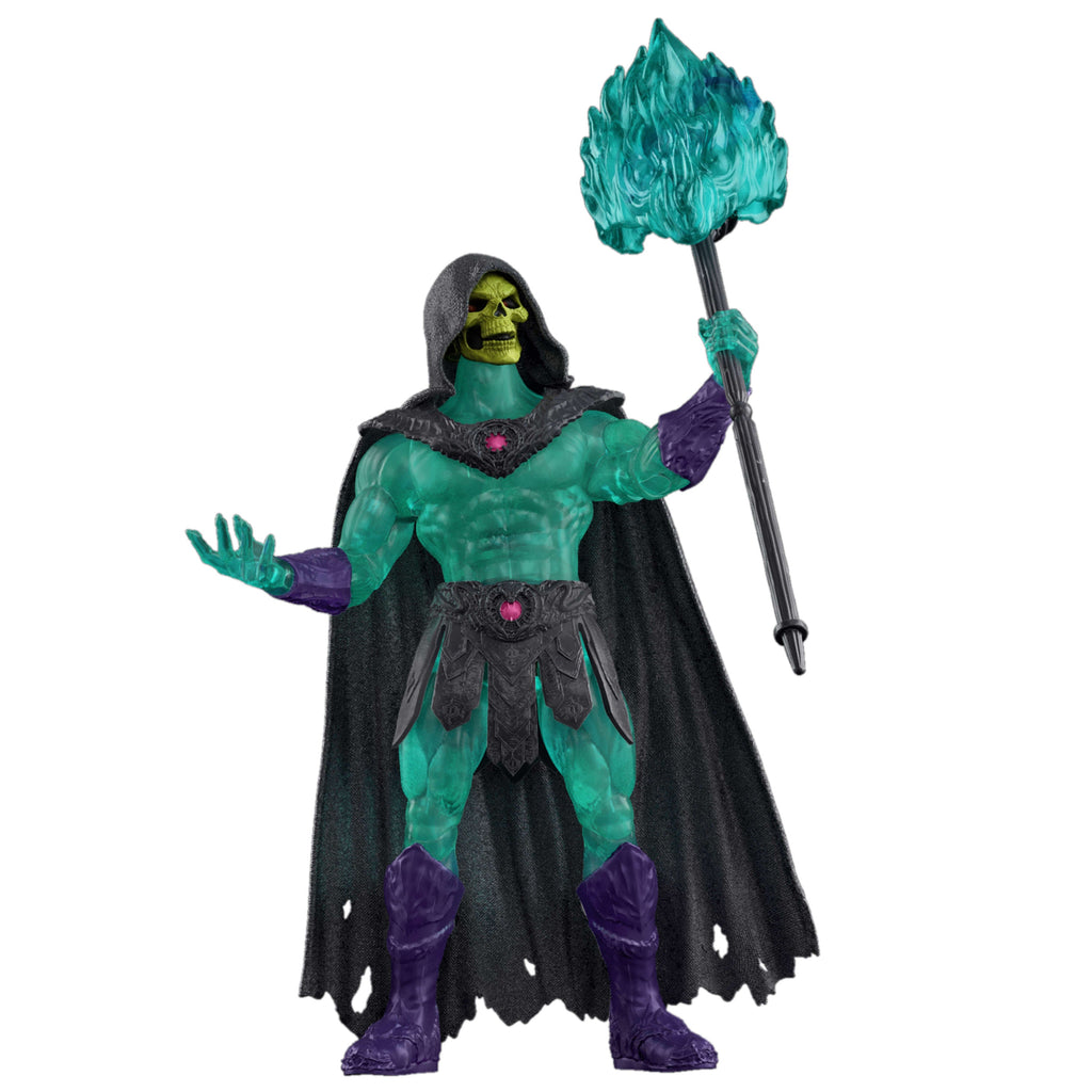 Masters Of The Universe 2026 Movie Skeletor 5.5 Inch Action Figure Villain Toy, Havoc Staff