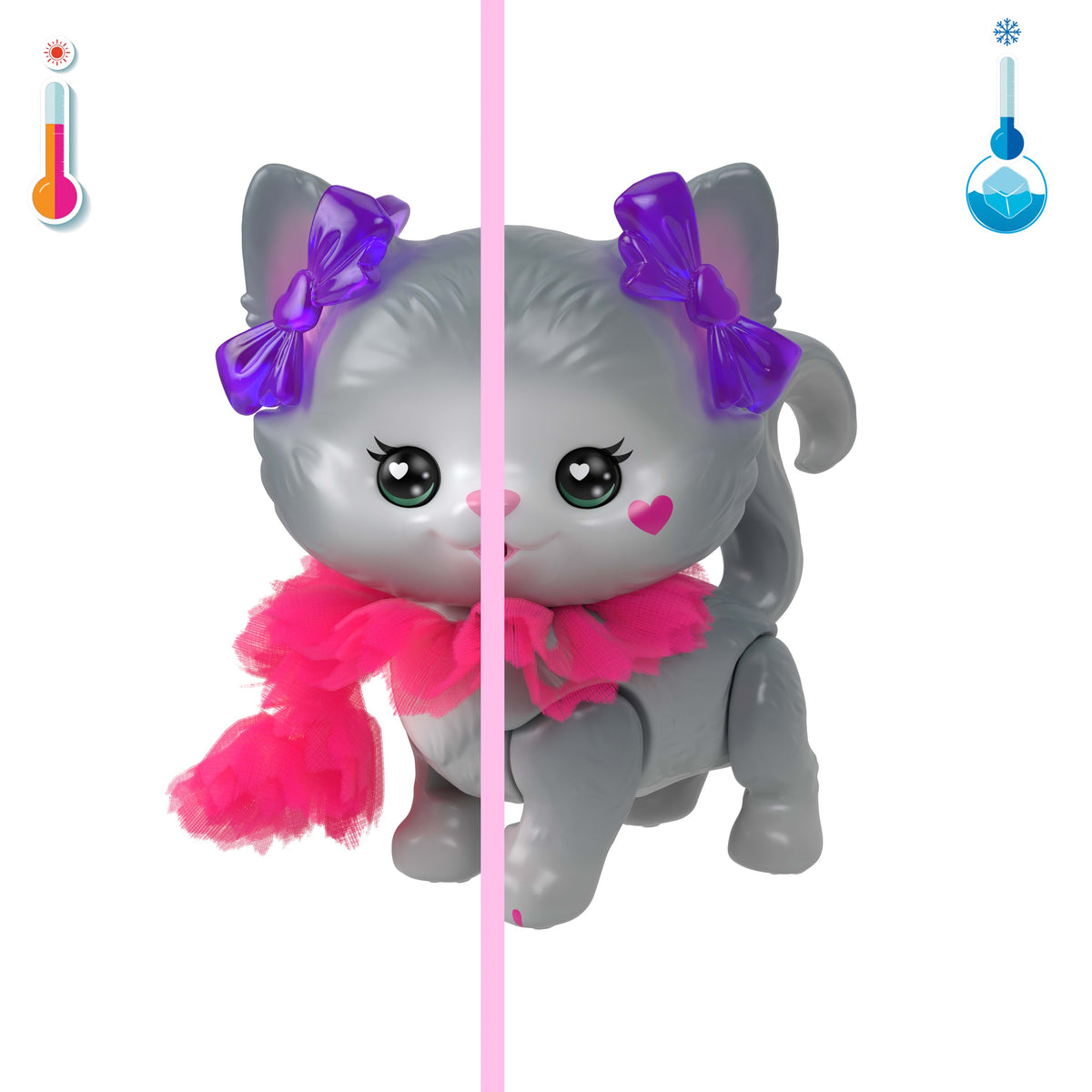 Barbiedream Squad Pet Kitty And Vanity With Color-Changing Accessories