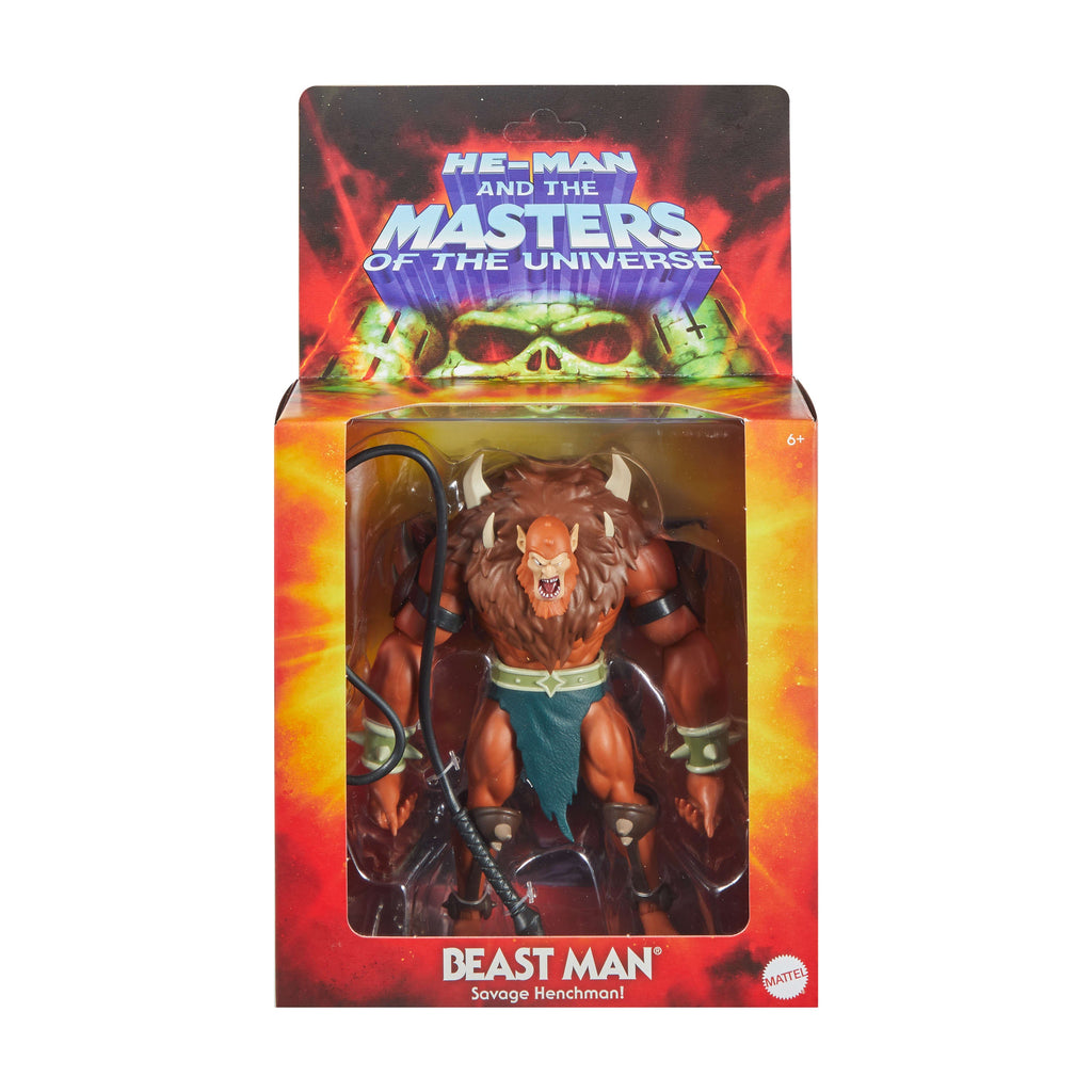 Masters Of The Universe Origins Cartoon Collection Beast Man 5.5 Inch Deluxe Action Figure Toy