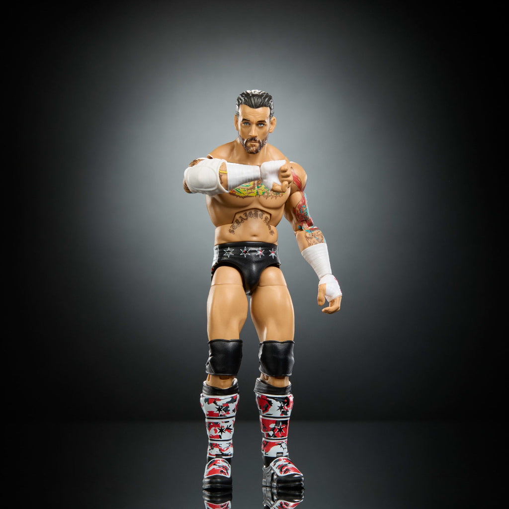 WWE Elite Collection Top Picks Cm Punk Action Figure & Accessories, 6-Inch Collectible Set