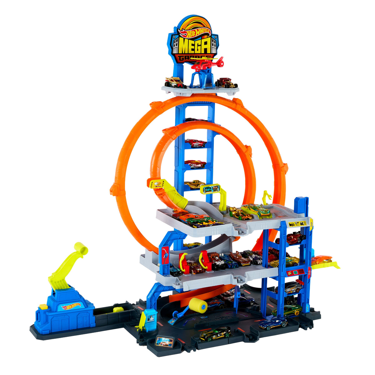 Hot Wheels City Pista de Brinquedo City Mega Garage