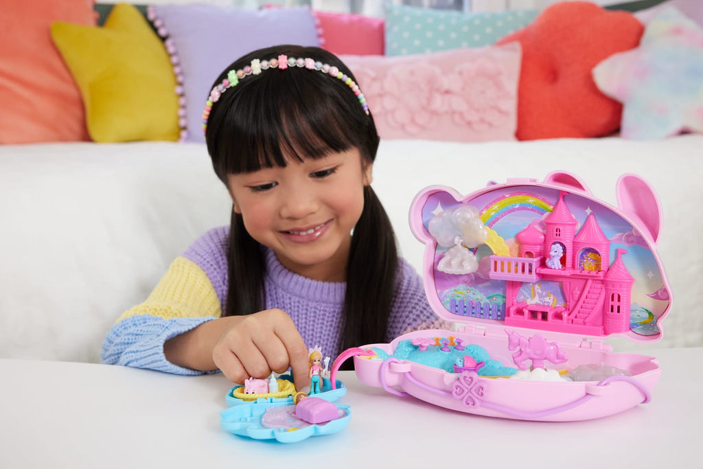 Polly Pocket Conjunto de Brinquedo Compacto Me Leve Con Você