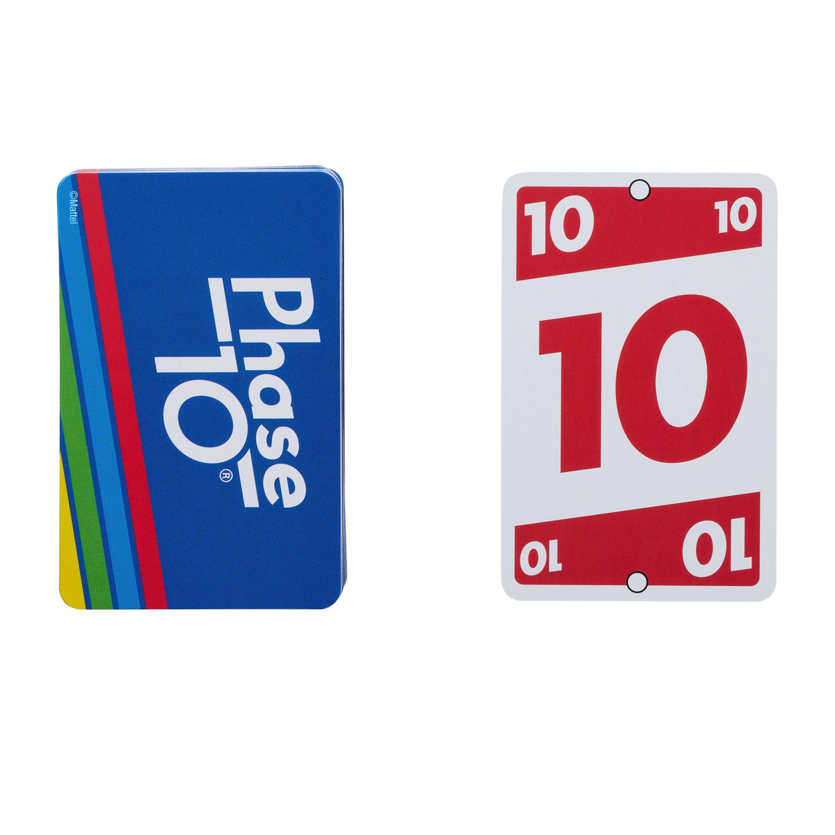 Phase 10 Card Game With Color Blind Accessible Deck For Kid, Adult & Family Nights & Parties