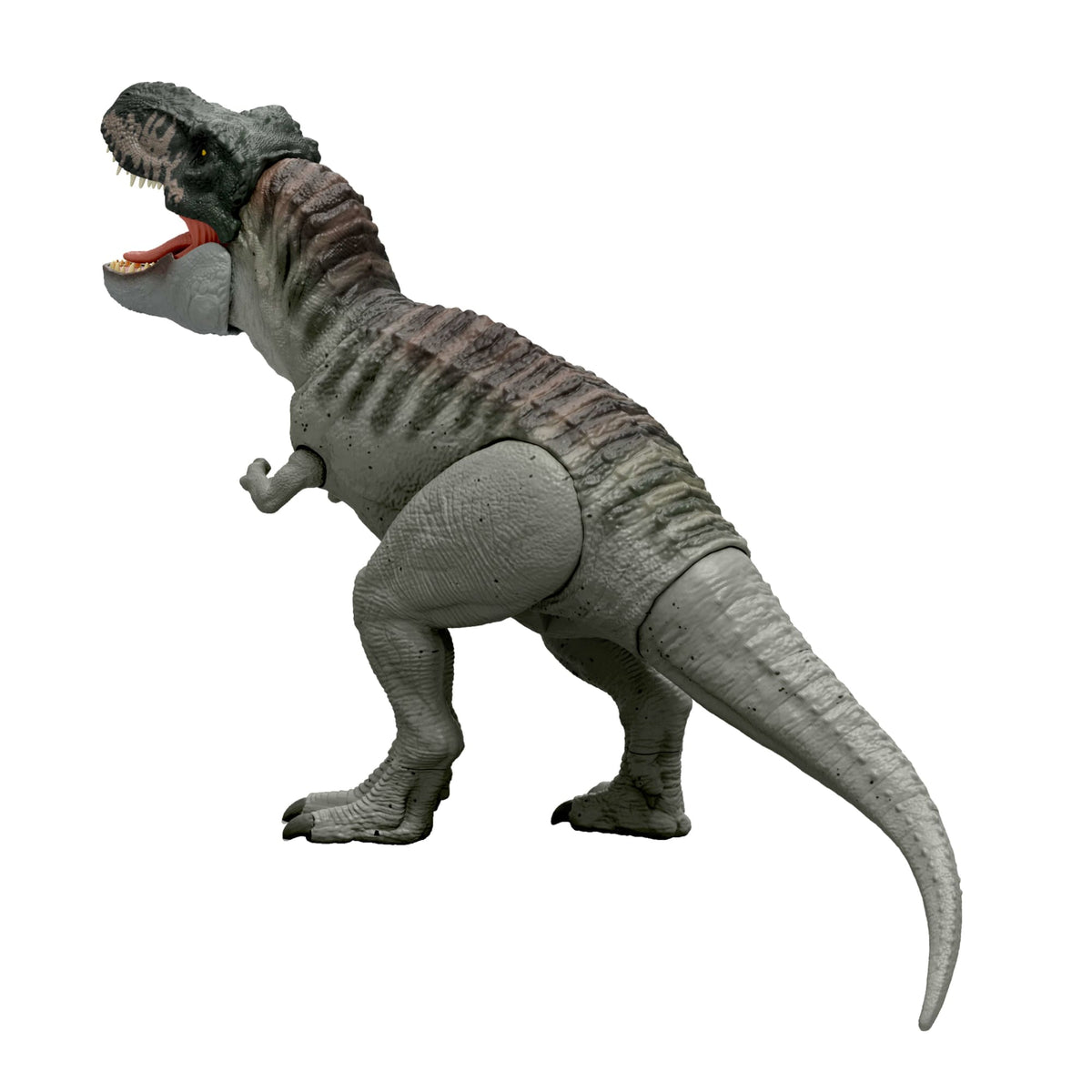 Jurassic World Dinossauro de Brinquedo Rebirth T-Rex Mordida Destruidora
