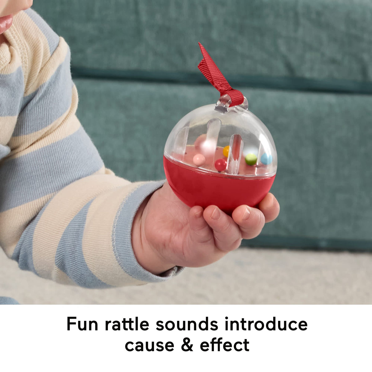 Fisher-Price Mini Me Moments Reel Fun Fishing Gift Set, 4 Baby Toys For Newborn Sensory Play