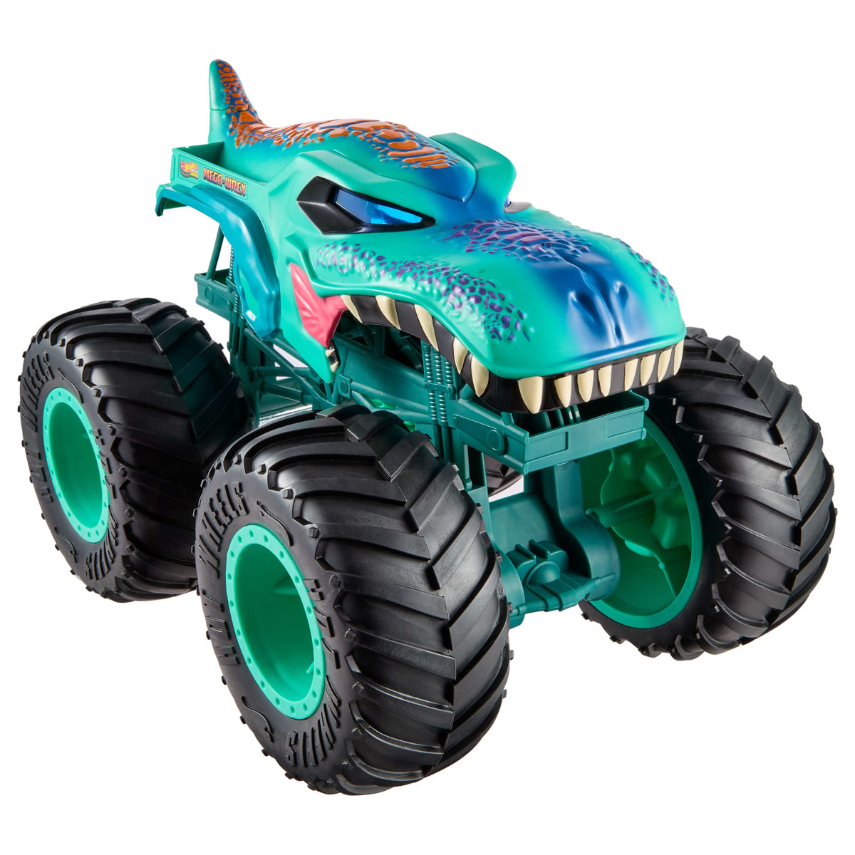 Hot Wheels Monster Trucks Colossal MEGA-Wrex Toy Truck, Large-Scale Vehicle With Big Wheels