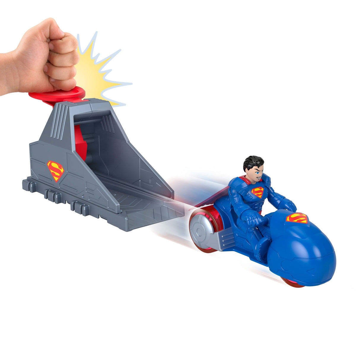 Imaginext DC Super Friends Juguete Lanzador de Superman