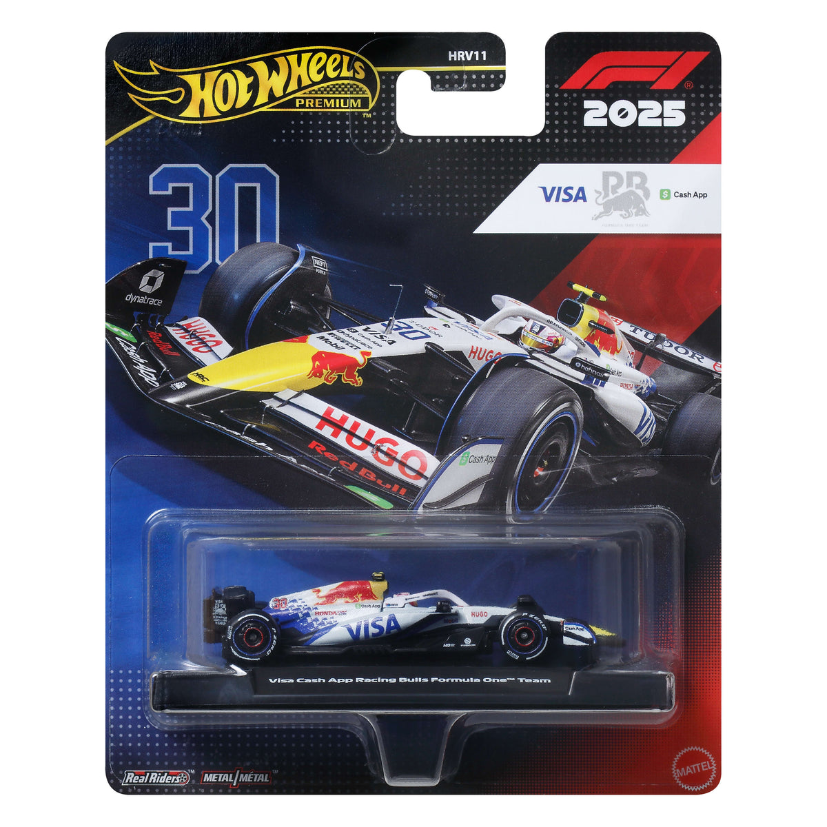 Hot Wheels 1:64 Scale Premium Die-Cast Formula 1 Collectible Toy Race Car