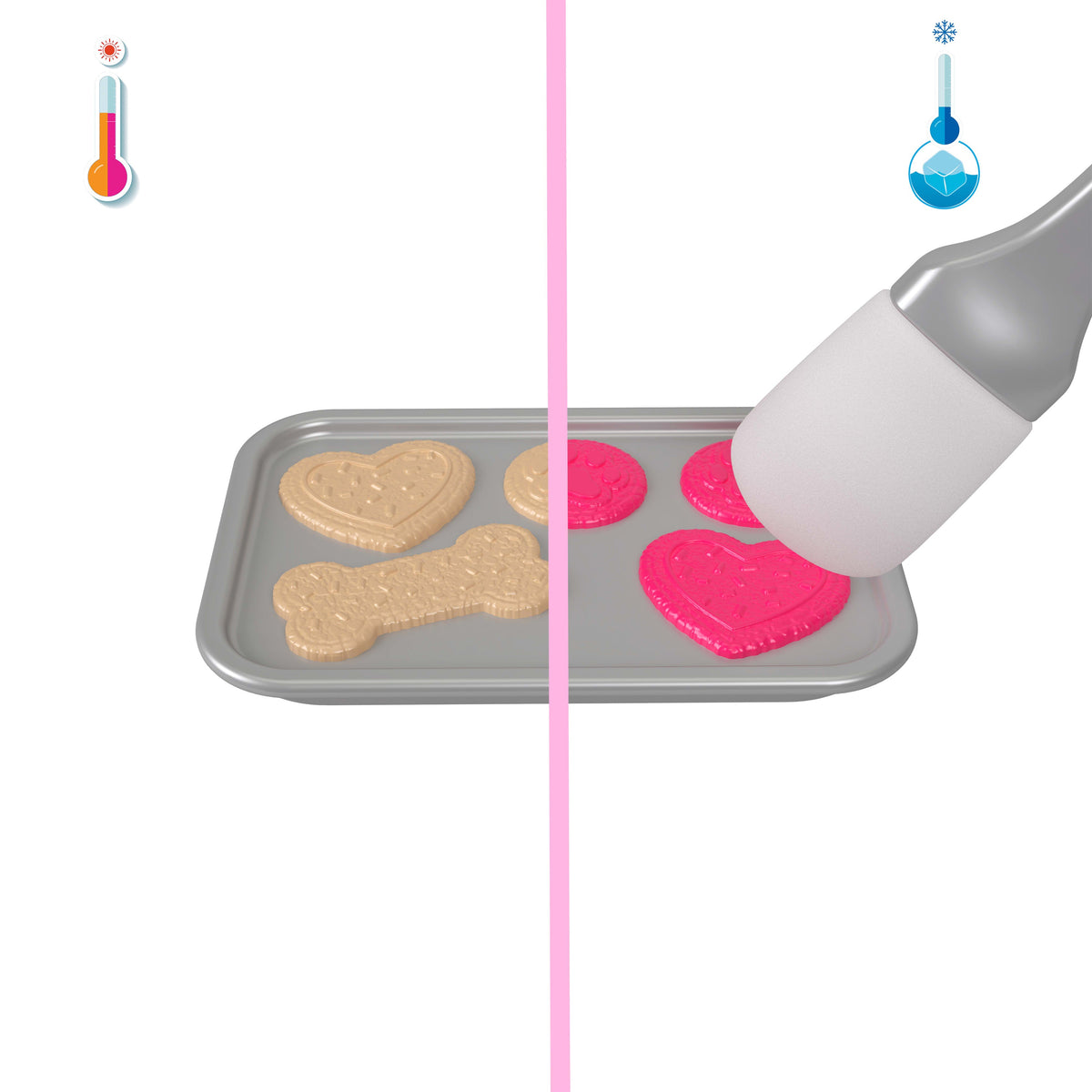 Barbie Dream Squad Pet Puppy With Baking-Themed, Color-Changing Accessories